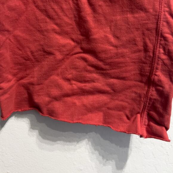 Vintage Lucky Y2K Pants Medium Wide Leg Embroidered Ombre Red Butterfly Flowers - Picture 4 of 10